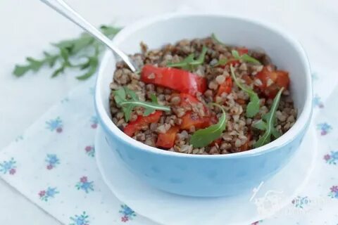 Салат с гречкой на зиму с овощами
