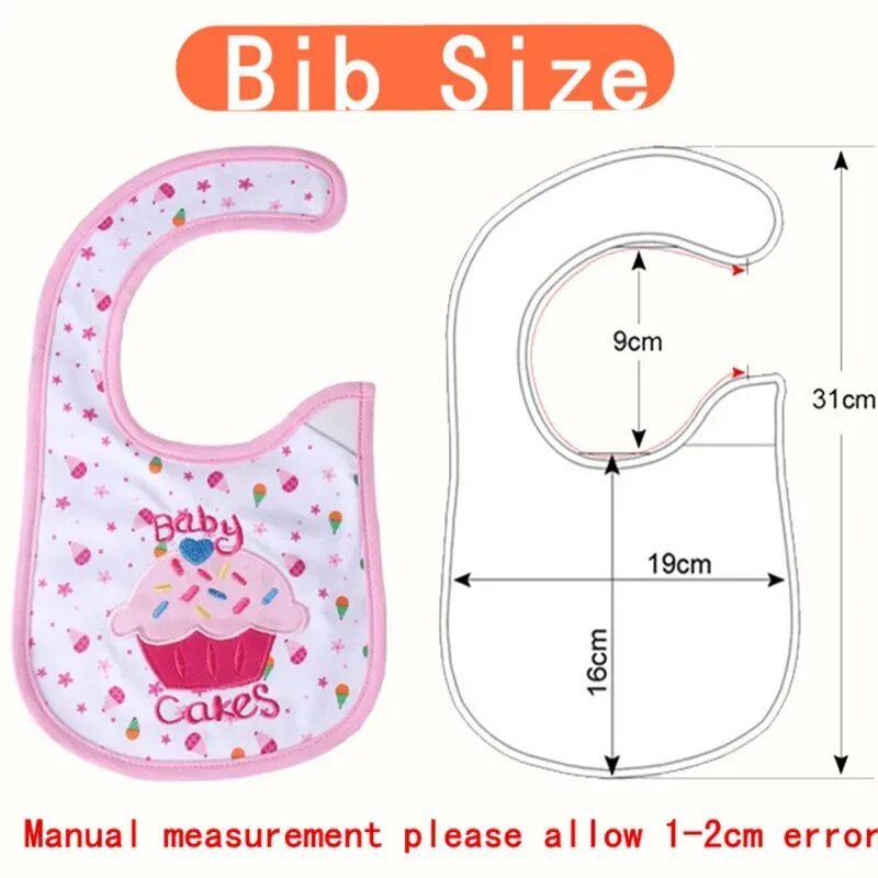 Выкройка детского нагрудника для кормления Baby Bibs MADE EVERYDAY Baby bibs patterns, Baby sewing patterns, Baby bibs