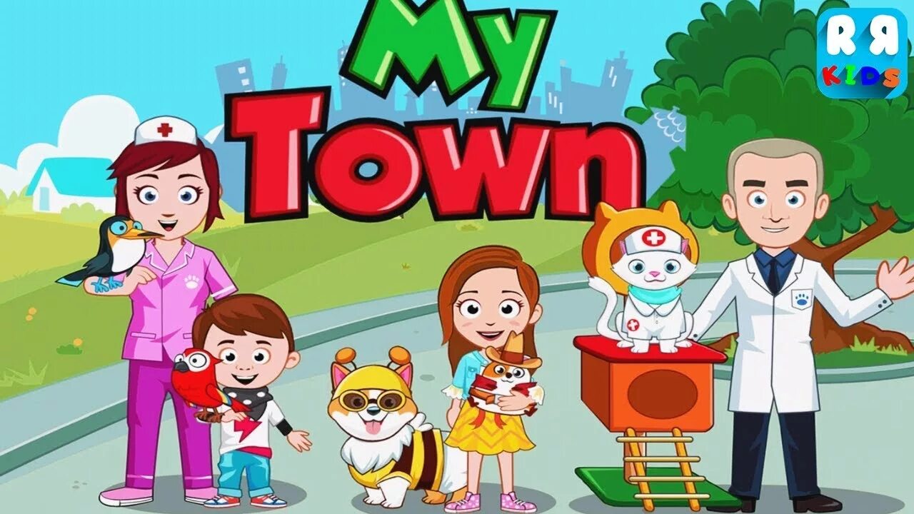 My town 6. My Town. Pettown игра. Игра мой город. My Town логотип.