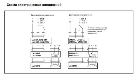 Сп4 220 подключение клапанов