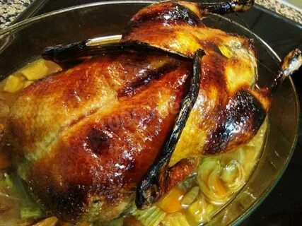Рецепт утки в духовке целиком с апельсинами
