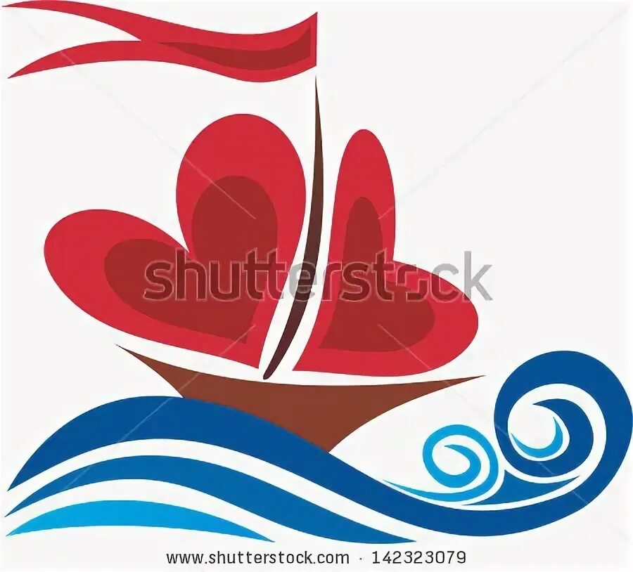 Натуральное сердце с якорем. Корабль на волнах. Heart ships. Heart ships. Сердце океана.
