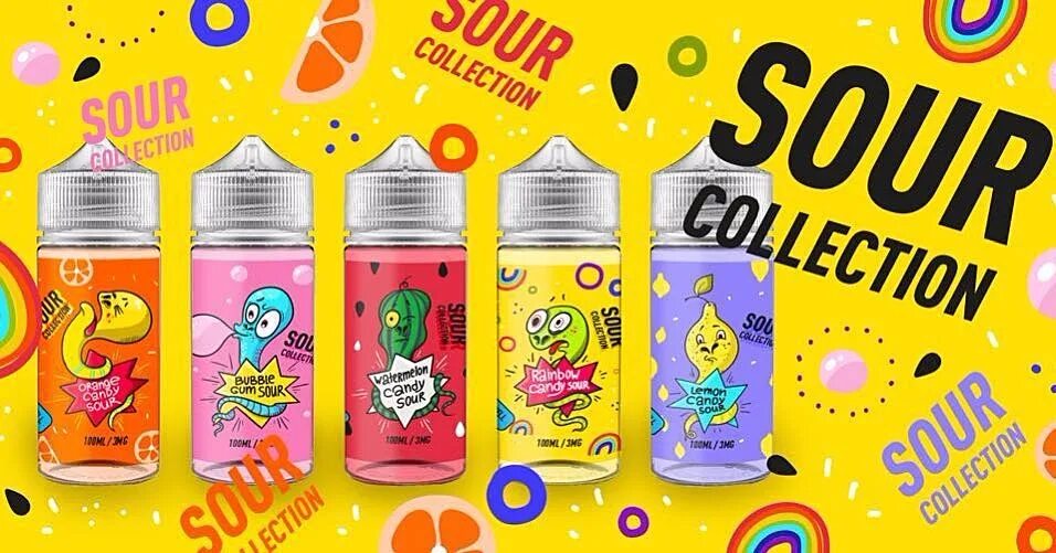 Le sour. Sour collection жидкость. lemon candy 3мг sour collection 100мл жидкость. жижа лимонные леденцы. sour collection - lemon candy 100ml.