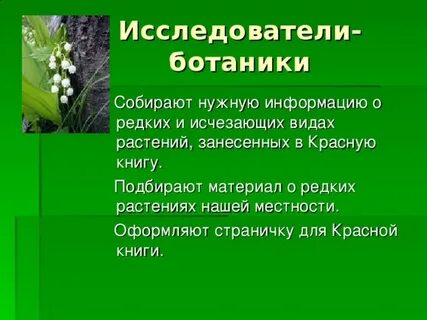 Общий план о редком растении