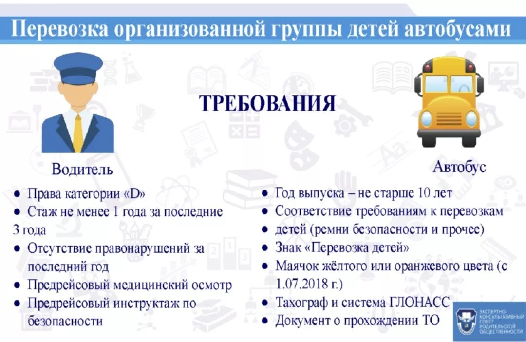 Водитель автомобиля прием на работу. Требования к перевозке детей. Требования к водителю. Памятка водителю автобуса. Перевозка детей автобусом требования.