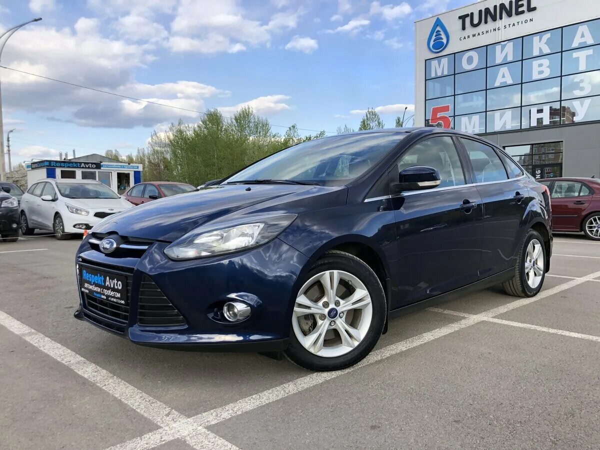 Купить форд в липецке. Ford Focus 3 синий 2012 год. Фф3 Ink Blue (синий),.