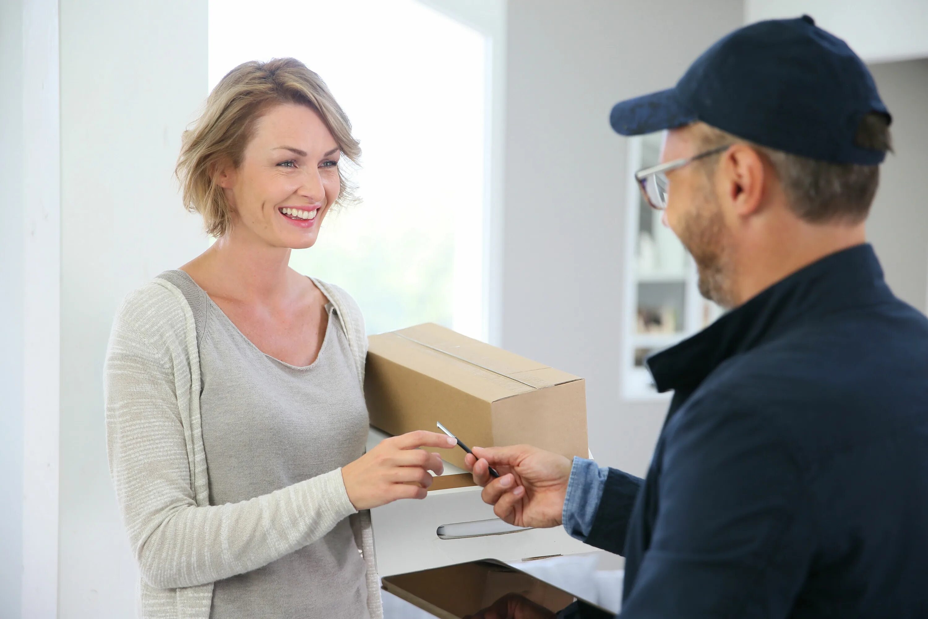 Delivering returned