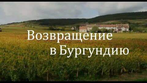 Возвращение в бургундию