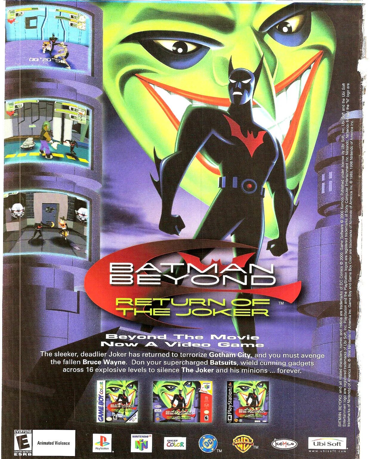 Return of the joker. Batman beyond return of the joker ps1. бэтмен будущего: возвращение джокера ps1. batman beyond return of the joker nintendo 64. бэтмен бейонд пс1.