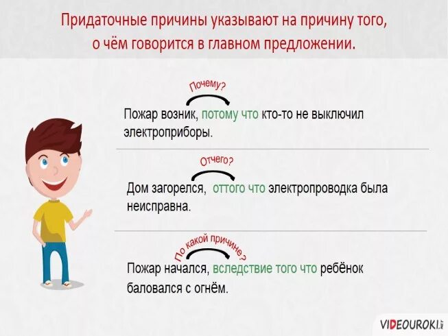 Почему тип придаточного. Придаточные предложения причины. придаточные причины примеры предложений. п придаточного предложения:. придаточные причины примеры.