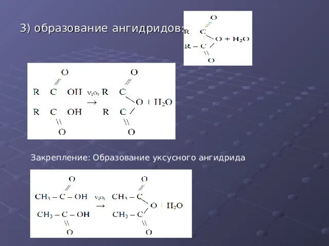 Кислотный ангидрид. Образование ангидридов. Образование уксусного ангидрида. Образование ангидридов кислот. Образование ангидрида уксусной кислоты.