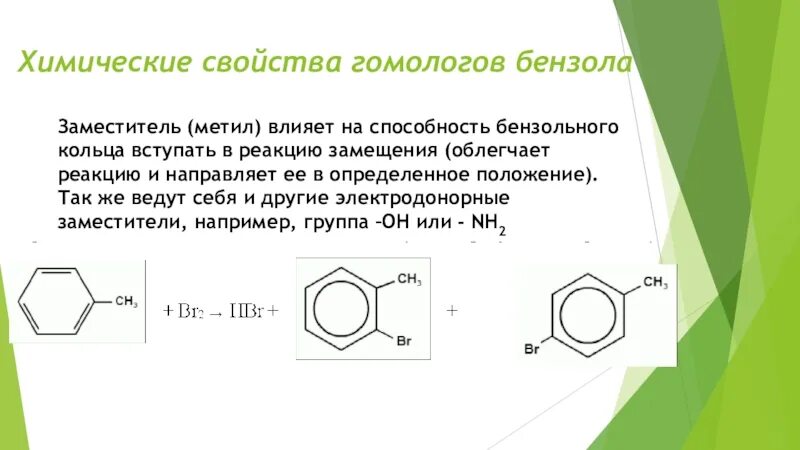 Химические свойства гомологов бензола 10 класс. Реакции присоединения гомологов бензола. Ароматические углеводороды гомологи бензола. Реакция алкилирования бензола и его гомологов. 2 реакции замещения бензола