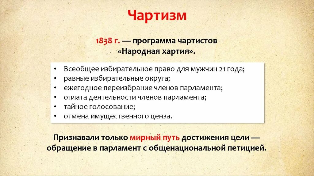 Введение избирательного ценза. Народная хартия 1838. Программа чартистов народная хартия. Народная хартия в Англии. Народная хартия в Англии 19 век.