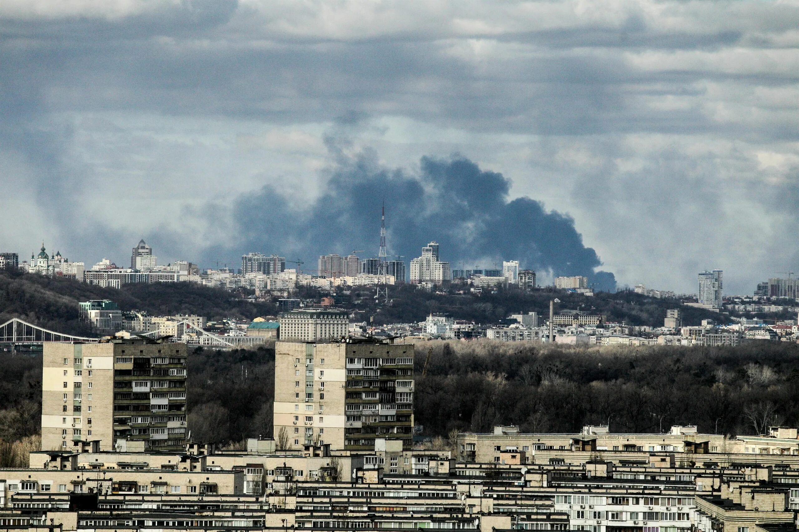 Украина 28.02 2024 г. Города Украины. Киев до войны. Киев в руинах.