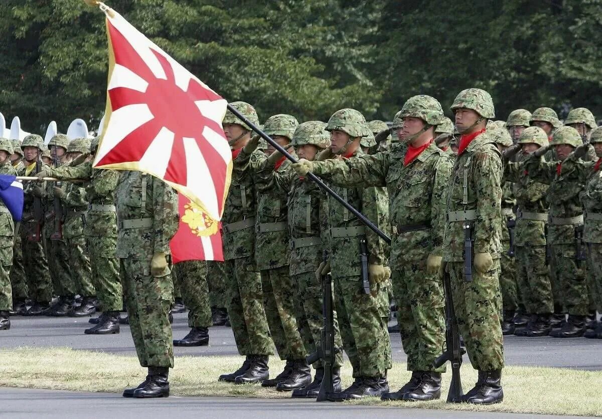 Военный союз японии. Силы самообороны Японии. Силы самообороны Японии 2021. Флаг сил самообороны Японии. Японская армия.