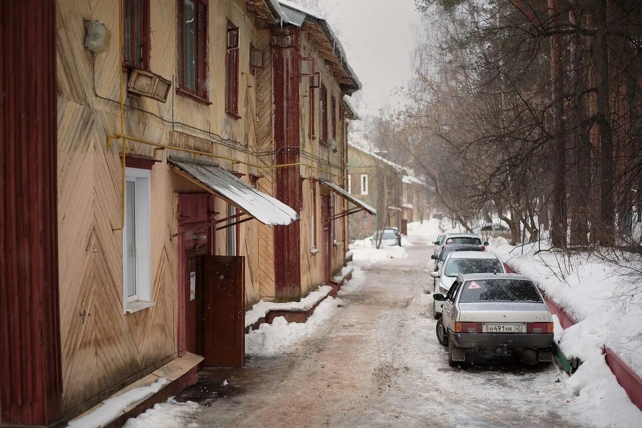 87 здание саров архивное фото Закрытый город в эпоху модернизма. Улица Силкина. Северная часть. Sarov_walks Дз