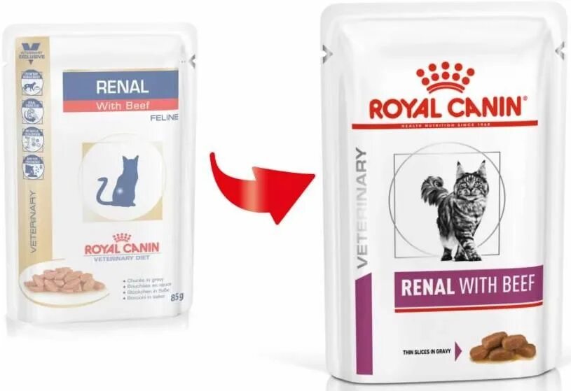 Royal canin renal для кошек купить. Royal Canin renal пауч для кошек. Роял Канин пауч Ренал говядина. Роял Канин Ренал влажный корм. Роял Канин Ренал ветеринарный корм для кошек.