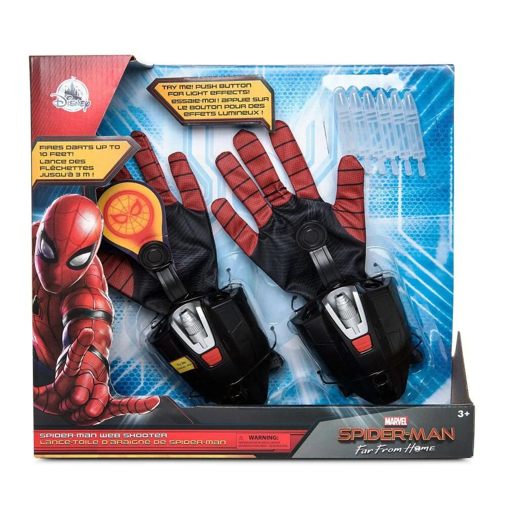 Как выглядит веб шутер человека паука Upgraded Pure Handmade 1PC Home Coming Spiderman Magnet Web Shooter Cosplay Prop