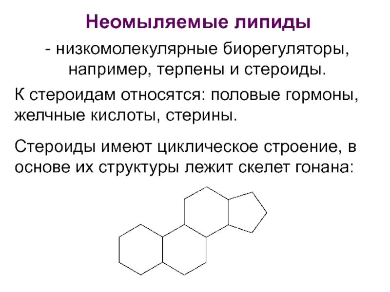 Стероиды и терпены функции. Структурная классификация липидов. Строение стероидов биохимия. Строение холестерола биохимия. Типы и функции.