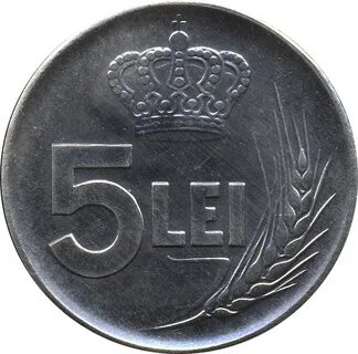 Монета 5 лей