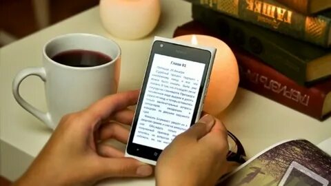 Телефон для чтения книг