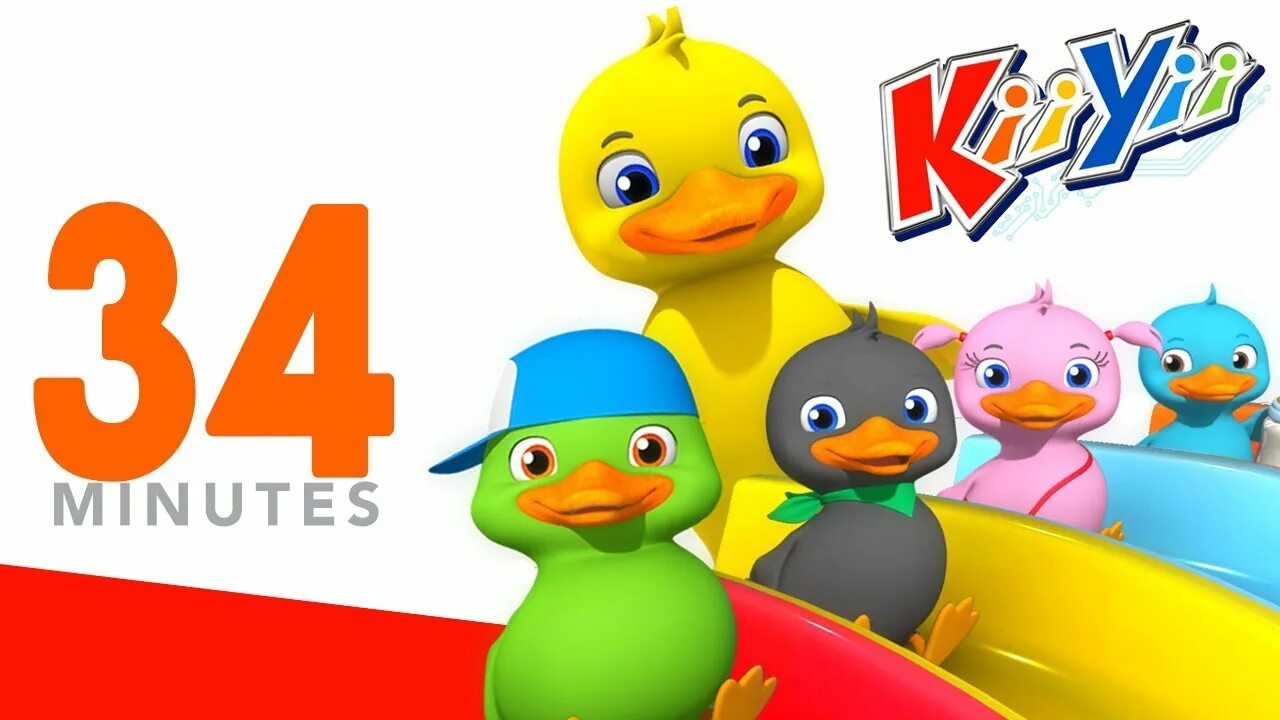 5 ducks. Five little Ducks. Five little Ducks текст. Nursery Rhymes Five little Ducks. KIIYII Nursery Rhymes Kids Songs.