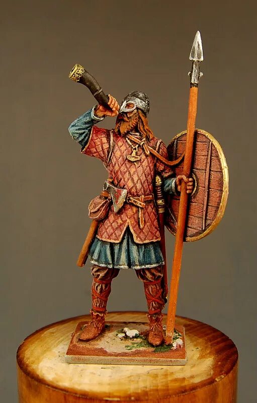 здоровенный древнерусский воин. 9 10 вв. 9 10 вв. 9 10 вв. викинг 9 11 75 ммсолдатик публия.