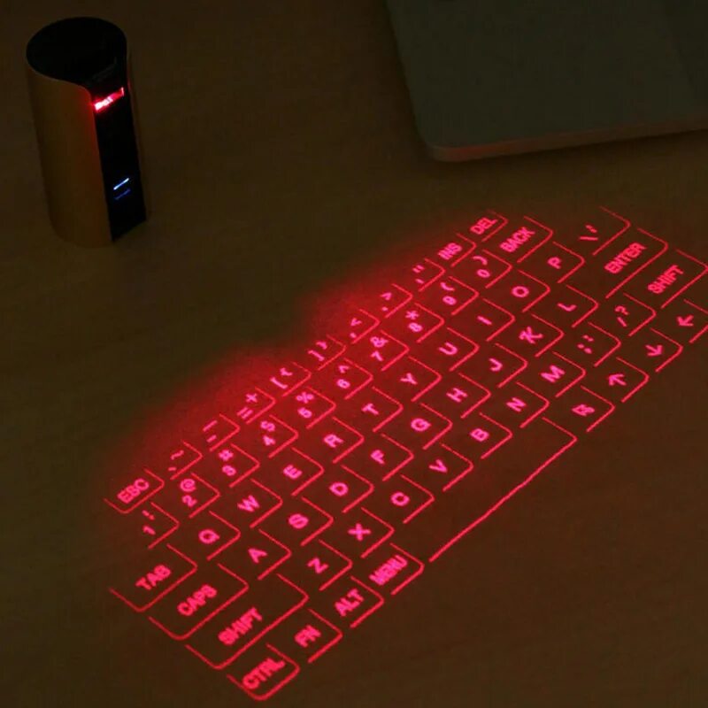 Laser keyboard