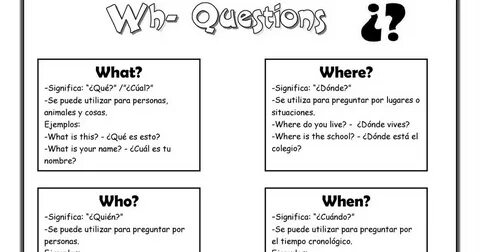 Present simple wh questions