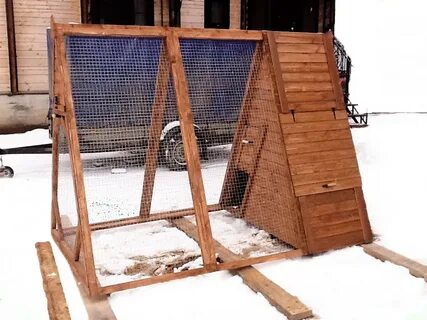 Курятник своими руками с зимним выгулом