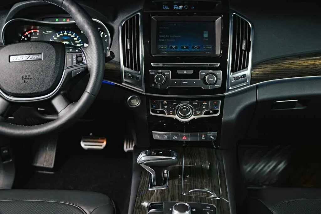 Рамный внедорожник Haval H9 обновился: другая передняя часть и салон - Российска