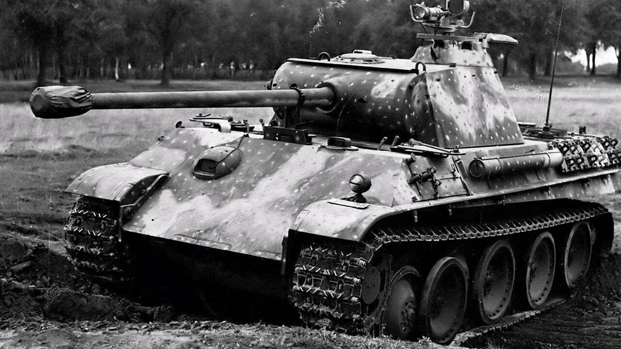 Танк пантера с ПНВ. Танк Panzerkampfwagen v «пантера». PZ 5 Panther Ausf a. Пантера 2 с прибором ночного видения. Видео немецких танков