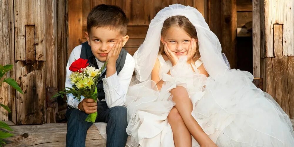 Ранние браки. Свадьба несовершеннолетних. Брак несовершеннолетних. Несовершеннолетние невесты.