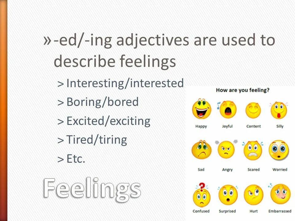 Talk about feelings. Adjectives эмоции. Adjectives feelings. Adjectives describing feelings. Adjectives to describe feelings and emotions.