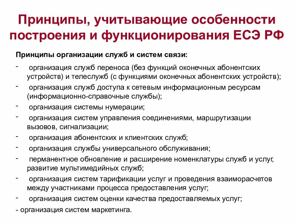 Принципы организации связи. Принципы построения системы связи. Организационные принципы построения ЦОС. Организации связи принципы организации.