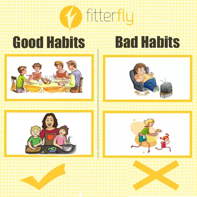 Good Habits Bad Habits. Good Habits for Kids. Bad Habits for Kids. Good and bad habits