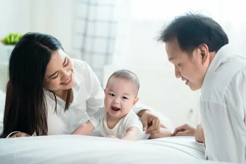 Asian father