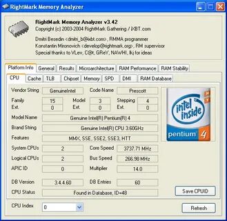 Частота шины cpu