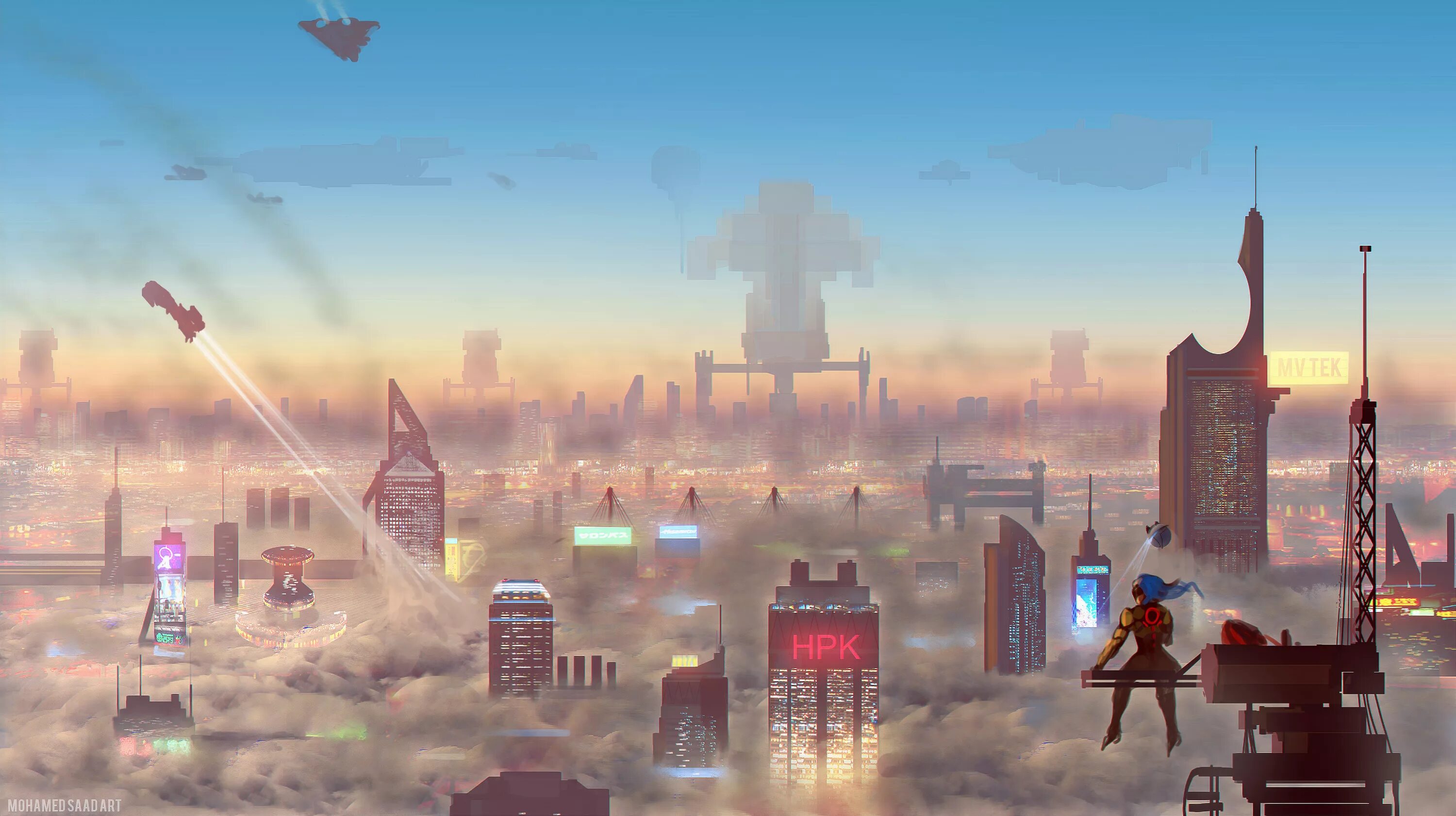 Игру небоскреб мечты новые вершины. Город будущего неон. Cybercity обои. Город будущего Pixel. Небоскрёбы Кадр из игры.