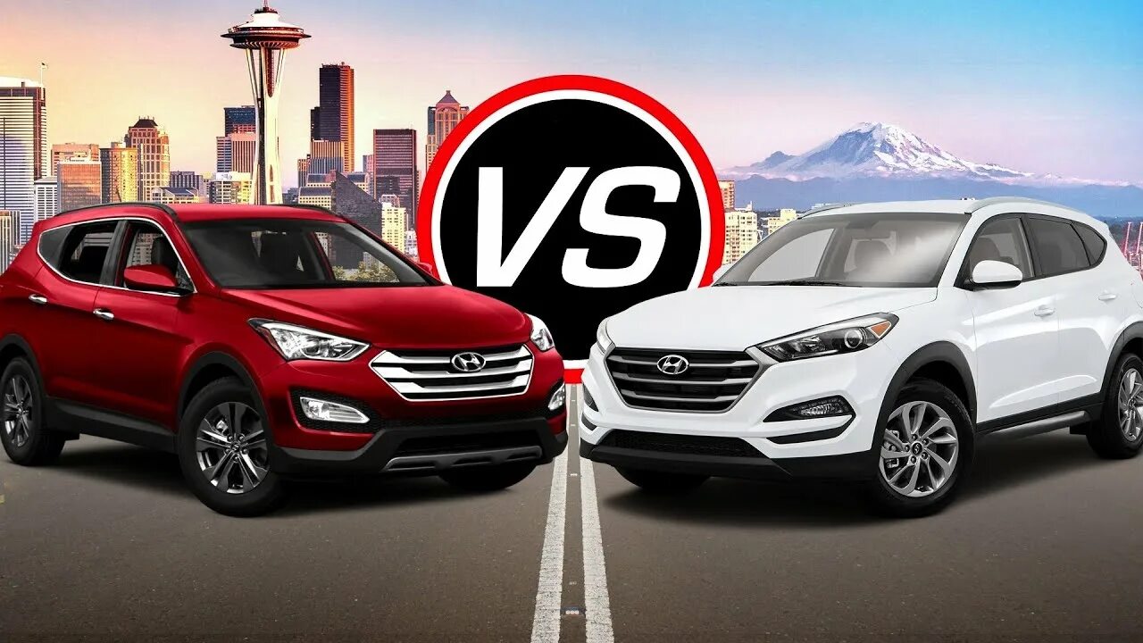 Hyundai Tucson Santa Fe. Hyundai Tucson и Hyundai Santa Fe. Hyundai Santa Fe vs Tucson. Хундай Санта Фе худай Тусан. Сравнение хендай санта фе