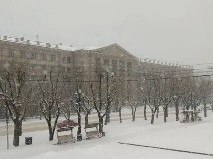Холодная зима в хабаровске