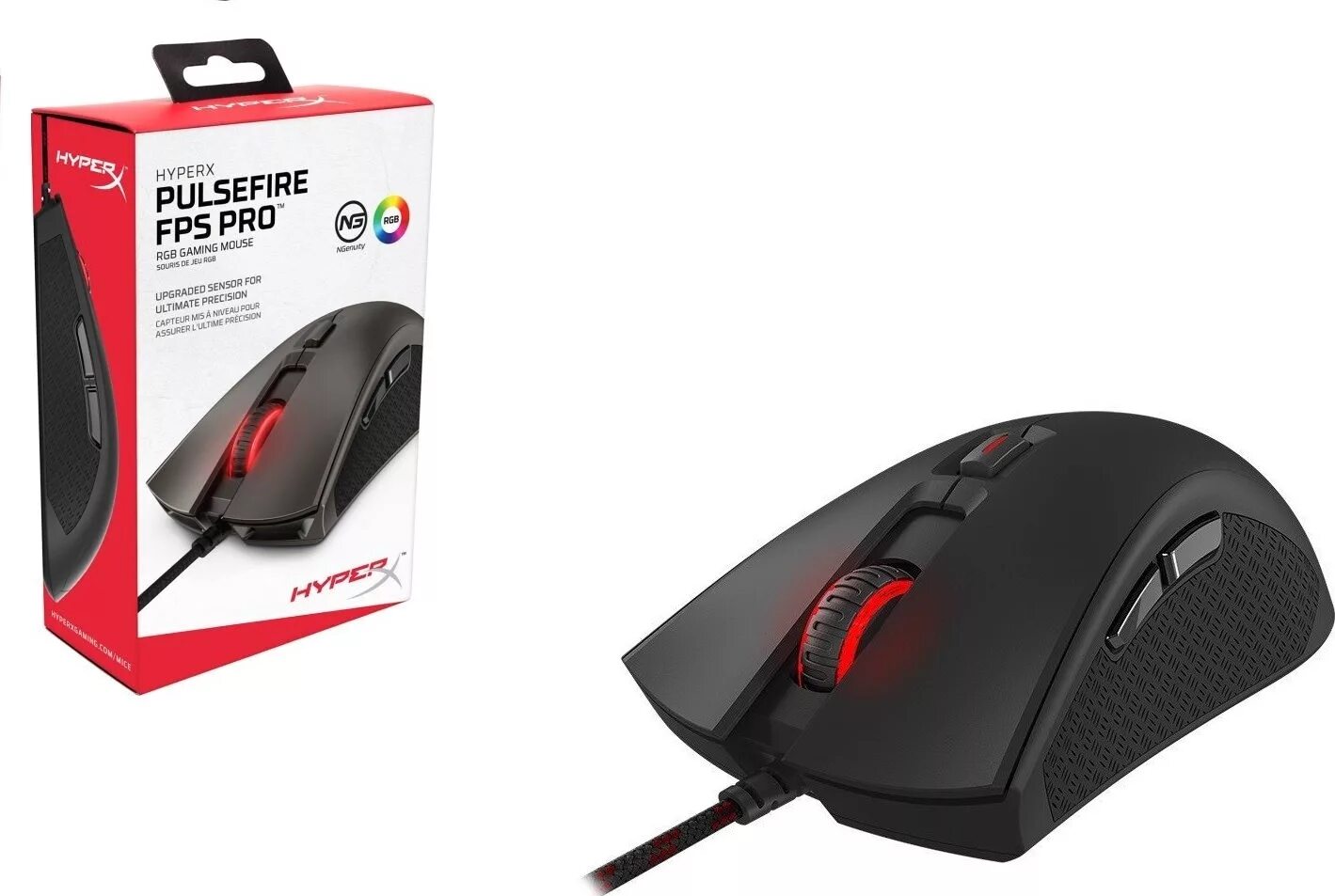 Hyperx мыши купить. Мышка HYPERX Pulsefire fps Pro. HYPERX Pulsefire fps Pro RGB. HYPERX Pulsefire fps Pro RGB HX-mc003b. HYPERX fps Pro Mouse.