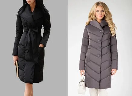Классические зимние куртки женские