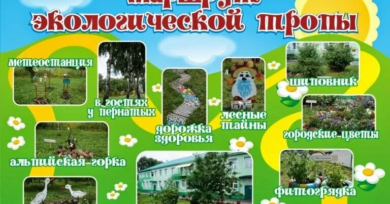 Прохождение экологической тропы в средней