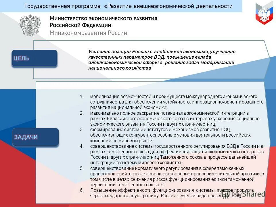 Как хорошо развита вэд в российской федерации. Развития внешнеторговой деятельности рф. Этапы эволюции сферы внешнеэкономической деятельности. Государственная программа развитие внешнеэкономической деятельности. Государственная программа развитие внешнеэкономической деятельности.