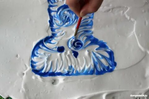 Рисовать пенку