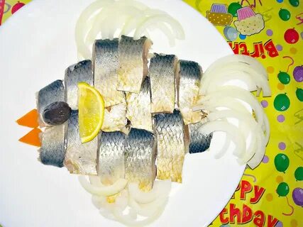 Укладка селедки