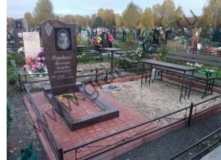 Кузьминское кладбище благоустройство могил