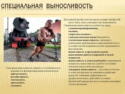 Общая и специальная сила