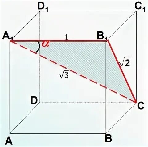 В кубе abcda1b1c1d1 все ребра равны 6